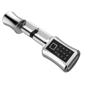 Smart Lock Cylinder 35+35mm - Fingerprint & Password for Office/Home - 1