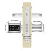 Smart Lock Cylinder 75+40mm - Fingerprint & Password for Office/Home - 4