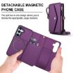 Samsung Galaxy S25+ 5G Wallet Leather Phone Case with Lanyard, Purple - 2