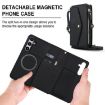 Samsung Galaxy S24+ 5G Wallet Leather Phone Case with Lanyard (Black) - 2