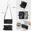Samsung Galaxy S24+ 5G Wallet Leather Phone Case with Lanyard (Black) - 7