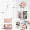 Samsung Galaxy S24+ 5G Wallet Leather Phone Case with Lanyard Rose Gold - 7