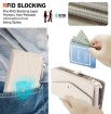 Samsung Galaxy S22 Ultra 5G Wallet Leather Phone Case with Lanyard White - 5