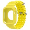 Apple Watch Series 10 42mm Yellow Ocean Silicone Band & Case - 1