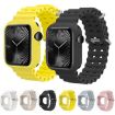 Apple Watch 40mm/41mm Yellow Ocean Silicone Band & Case - 2