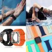 Apple Watch 44mm/45mm Ocean Silicone Band & Case - White - 5