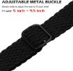 Apple Watch 40mm/41mm Nylon Band with Silicone Case - Black - 4