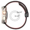 Olive Green Black Magnetic Silicone Band for Apple Watch 46/49/45/44mm - 9
