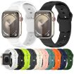 Apple Watch Band 42/41/40/38mm Vertical Grain Silicone - Platinum Gray - 5