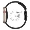 Apple Watch Band 42/41/40/38mm Vertical Grain Silicone Retro Rose - 8
