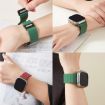 Apple Watch Band 46/49/45/44mm Magnetic Buckle Silicone Red Breathable - 9