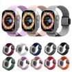 Magnetic Buckle Silicone Band for Apple Watch 42/41/40/38mm - Orange - 2