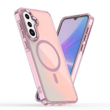 Samsung Galaxy A56 5G Pink Plating Gradient MagSafe Phone Case - 1