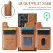 Samsung Galaxy S24 Ultra 5G DG.MING MagSafe RFID Card Case Brown - 3
