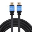 4K Full HD HDTV 2.0 High Speed 19 Pin Male Cable, 1m (Black) - 1