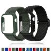 Apple Watch Series 10 42mm Nylon Band & Case - Dark Blue - 2