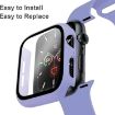 Apple Watch 44mm/45mm Pink Silicone Band with Integrated PC Case - 4