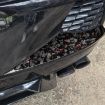 Gold Foil Carbon Fiber Rear Air Vent Stickers for Corvette C8 2020+ - 4