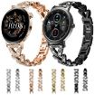 20mm Rose Gold Diamond Metal Watch Band for Garmin Vivomove/Vivoactive - 6