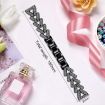 20mm Black Diamond Metal Watch Band for Ticwatch GTH/E3/E/2 xDfind - 4