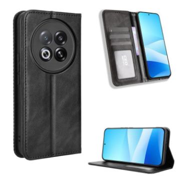 Meizu Note 16 Pro 5G Black Leather Phone Case with Magnetic Buckle - 1