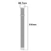 Samsung Galaxy Watch 8/8 Classic/Ultra Milanese Magnetic Band Titanium - 6