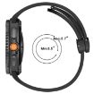 Samsung Galaxy Watch 8/8 Classic Magnetic Silicone Band Silver 70 Char - 7