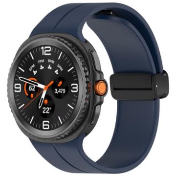 Samsung Galaxy Watch 8/8 Classic Magnetic Silicone Band Midnight Blue - 1