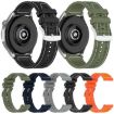 22mm Grey xDfind Hybrid Nylon Braid Silicone Watch Band - 4