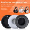 SteelSeries Siberia 650 Earpads - 2pcs Black Protein Leather Replacement - 3