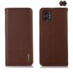 Samsung Galaxy XCover7 Pro KHAZNEH Leather Case Brown Cowhide Nappa - 1