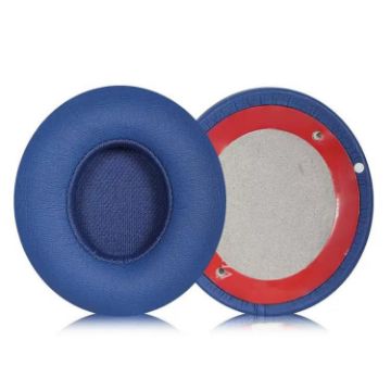 Protein Leather Replacement Earpads for Beats Solo3/Solo2 - 1 Pair Blue - 1
